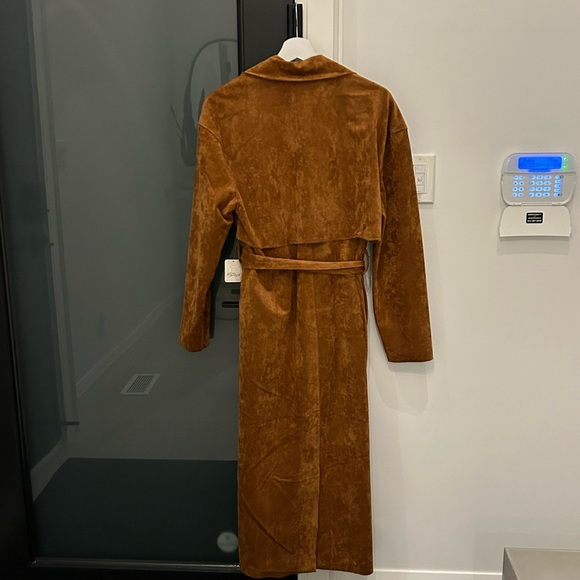Blank NYC x Free People Vegan Suede Trench - Small - Picture 6 of 9